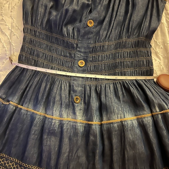 Sleeveless Jean Dress - Picture 5 of 8